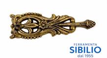 FREGIO METAL STYLE 45231.08400.03 CM 8X2.7 OTTONE PATINATO