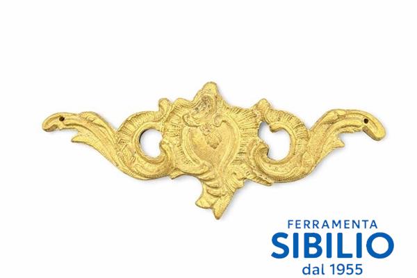 FREGIO IN OTTONE 190x8 gr.180 OTTONE NETURALE GREZZO