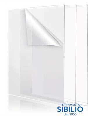 LASTRE DA MM 4 TRASPARENTE 1250X500 ART 51TV00J040