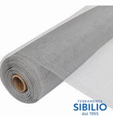 ZANZARIERA ALLUMINIO 18X14 BRIGHT H.150 L=30 MT