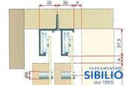 BINARI ART 710/G GREZZO AL METRO S.LEADER ASTA DA MT 3