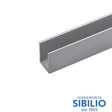 CANALINO U ALL.ARGEN. 10X10X1 MT 2 SPCU1010AAA02