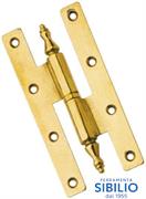 CERNIERE PAUMELLES C/CAPITELLO 100X55 DX OL  ART 55 MORETTI