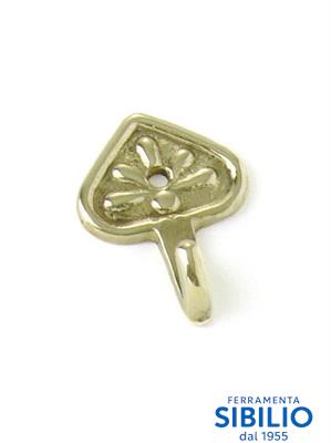 GANCIO PER QUADRI OTTONE LUCIDO ART 408 BON-EL