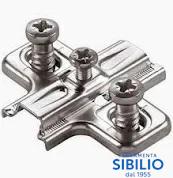 BASETTE SALICE H MM2 316.50.512 CON VITI EUR