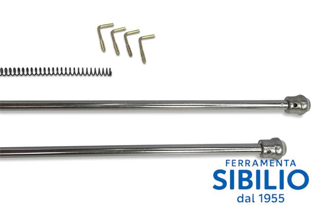 ASTINA MOLLA 50/60 CM CROMO E38206