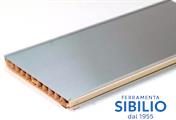 ZOCCOLATURA H cm.15 PVC ALL.LIS.SAT  DA MT 4  8060363