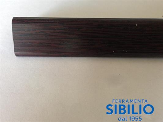 PARASPIGOLO LISCIO PVC WENGUE 3X3X2.90 A/662 ITR