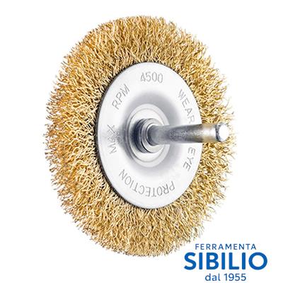 SPAZZOLA PER TRAPANO ACC.OTTONATO D.60 GE22512F6000 REF 0889