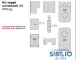 G002030093 H1 KIT TAPPI X ALZANTE SCORREVOLE NERO DA 300KG