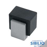 FERMAPORTA MA01136ONCL1 30X30 CROMO LUCIDO/GOMMA NERA