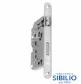 B005795034 A1 SERRATURE B/TONDO  DA 50 DOPPIO QUADRO CROMATO OPACO S/G