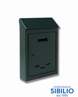 CASSETTA POSTALE CT3 VERDE ART 2500CT3Y 31x20x6