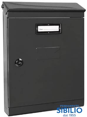 CASSETTA POSTALE EVOLUZIONE ANTRACITE ART 2500EV1 31x22x8