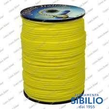 CORDONCINO MM 3 GIALLO PER VENEZ.CF=MT.100 A.0603100 FACOP.