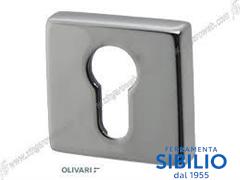 BOCCHETTA QUADRA ART 1202 YALE CR=CROMO