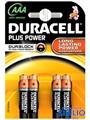 BATTERIA PLUS POWER MINISTILO CF PZ 4  MN2400GB4  DURACELL