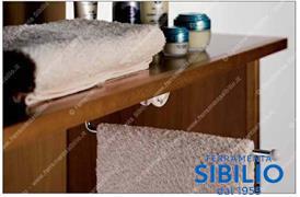 A/M755 PORTASCIUGAMANO ESTR.CROMO cm.40