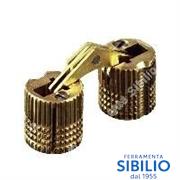 CERNIERE A SCOMPARSA DA MM 16 OTTONE L. A/200
