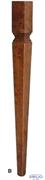 GAMBA IN LEGNO SPILLO DA 70 C/INC CILIEGIO  CF=PZ 4