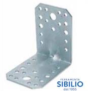 PIASTRA PESANTE ZINC.AD ANGOLO 85X85  A/395