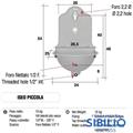FONTANA ISEO A MURO PICCOLA TREVI c/rub ISEOPTREVI  morelli