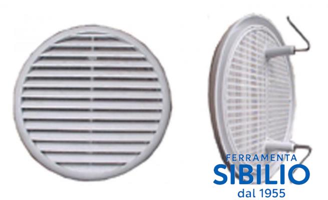 GRIGLIA BT12  T.MOLLE RETE D.120 BIANCA
