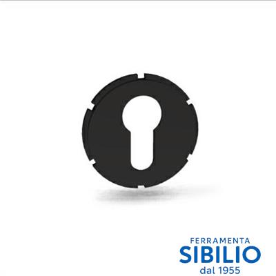 INSERTO d.46 PIANO CILINDRO PVC NERO ART 4010XBK