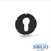 INSERTO d.46 PIANO CILINDRO PVC NERO ART 4010XBK