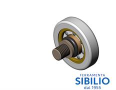 CUSCINETTI BOX DOCCIA 389/29 D.22X4X FIL.M6 SFERA LISCIA