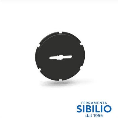 INSERTO PIATTO DOPPIA MAPPA PVC NERO ART 4000XBK