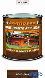 IMPREGNANTE ALL'ACQUA LEGNOSAN ML 750 NOCE MEDIO/571