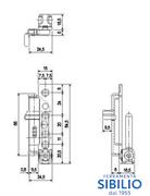 A5080405DX F2 PARTE TELAIO CERN 2F34 A12 B18 DX SIMM