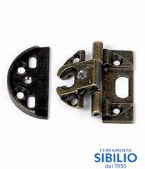 CERNIERE A006130 BRONZATE P/PORTE IN BATT.+PREM.  ANSELMI
