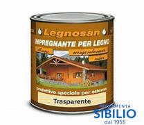 IMPREGNANTE ALL'ACQUA LEGNOSAN TRASPARENTE  A/404 DA 0750