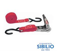 CINGHIA CON GANCI E CRICCHETTO 4.5M-25MM  1961136