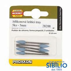 A/28288  SET 5 LUCIDATORI SILIC 5mm