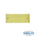 TARGA RETTANGOLARE ROMA 130X45 OL  CON UN RIGO   001201