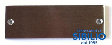 TARGA RETTANGOLARE ROMA 130X45 CRSAT C/1RIGO  0313659