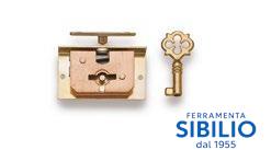 SERRATURE X COFANETTI DFO C/CHIAVE  ART 0/20