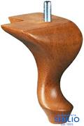 PIEDE A SCIABOLA FAGGIO D.105X105 H 150 ART 134