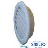 GRIGLIA PVC T20RB RETE TONDA D.198 DA INCASSO
