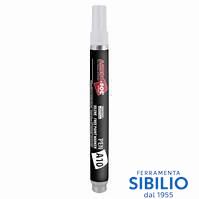 PENNARELLO  DA 10 ML PUNTA MEDIA BIANCO   AMBRO