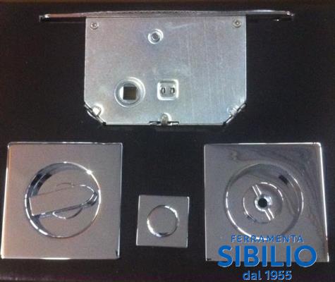 KIT SCORREVOLE QUADRO 7X7 F.35 +SERR CR  K303NO8T05S-2A