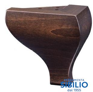 PIEDE IN FAGGIO ANGOLO H.130 D.125X125 ART 273