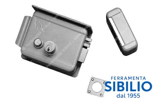 SERRATURE YALE 68800502/S ELET.CHIAVE E PULSANTE