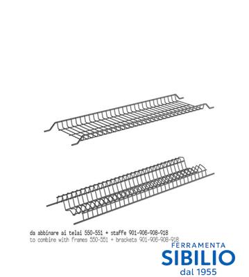 COLAPIATTO ZINCATO GRIGIO 701 DA 90 SOTTO/SOPRA INOXA