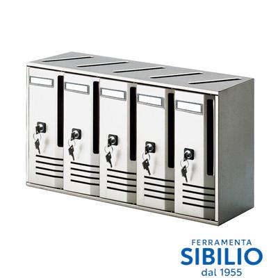 CASSETTA ALUBOX CUBO C5 VERTIC ALL VERN.ARG  20C5RVARSPAR