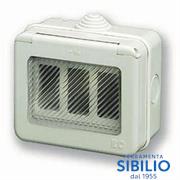 CASSETTA STAGNA VUOTA 3P C/SPORTELLO  80471S