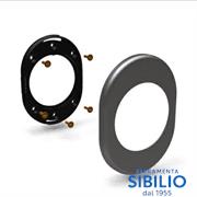 KIT PIASTRINA 4300KF4  62x82 c/foro D.46 BROBZO F4